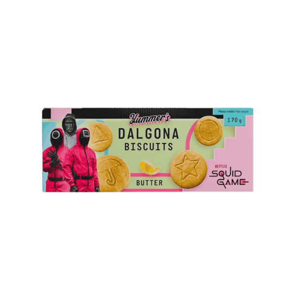 Yummer's Dalgona Biscuits Squid Game Butter