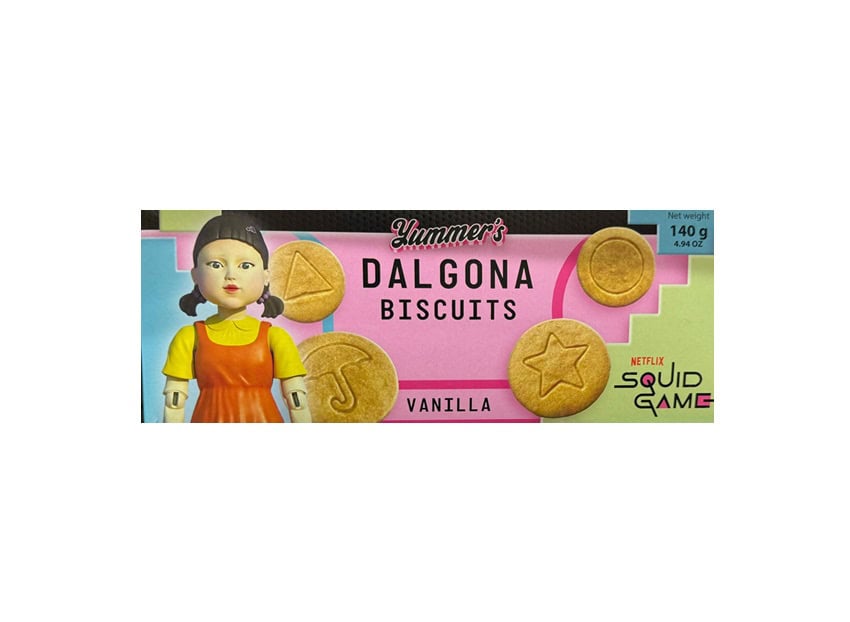 Yummer's Dalgona Biscuits Squid Game Vanilla